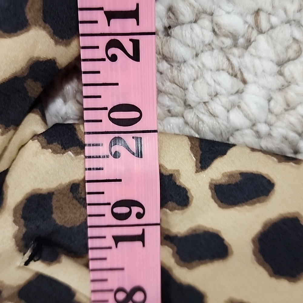 ZARA Animal Print Bow Tie Top - Picture 14 of 17
